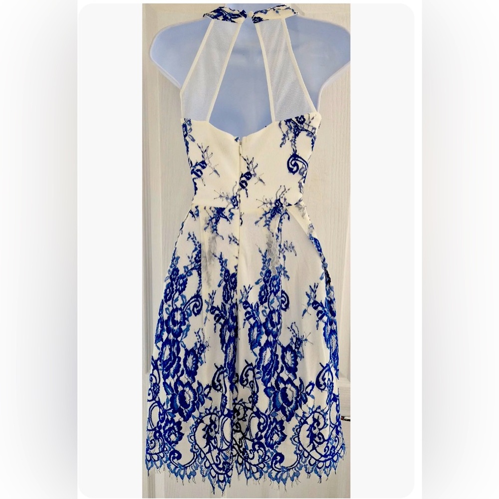 ASOS Edition Lipsy London Applique Detail Prom Dress - Picture 2 of 4